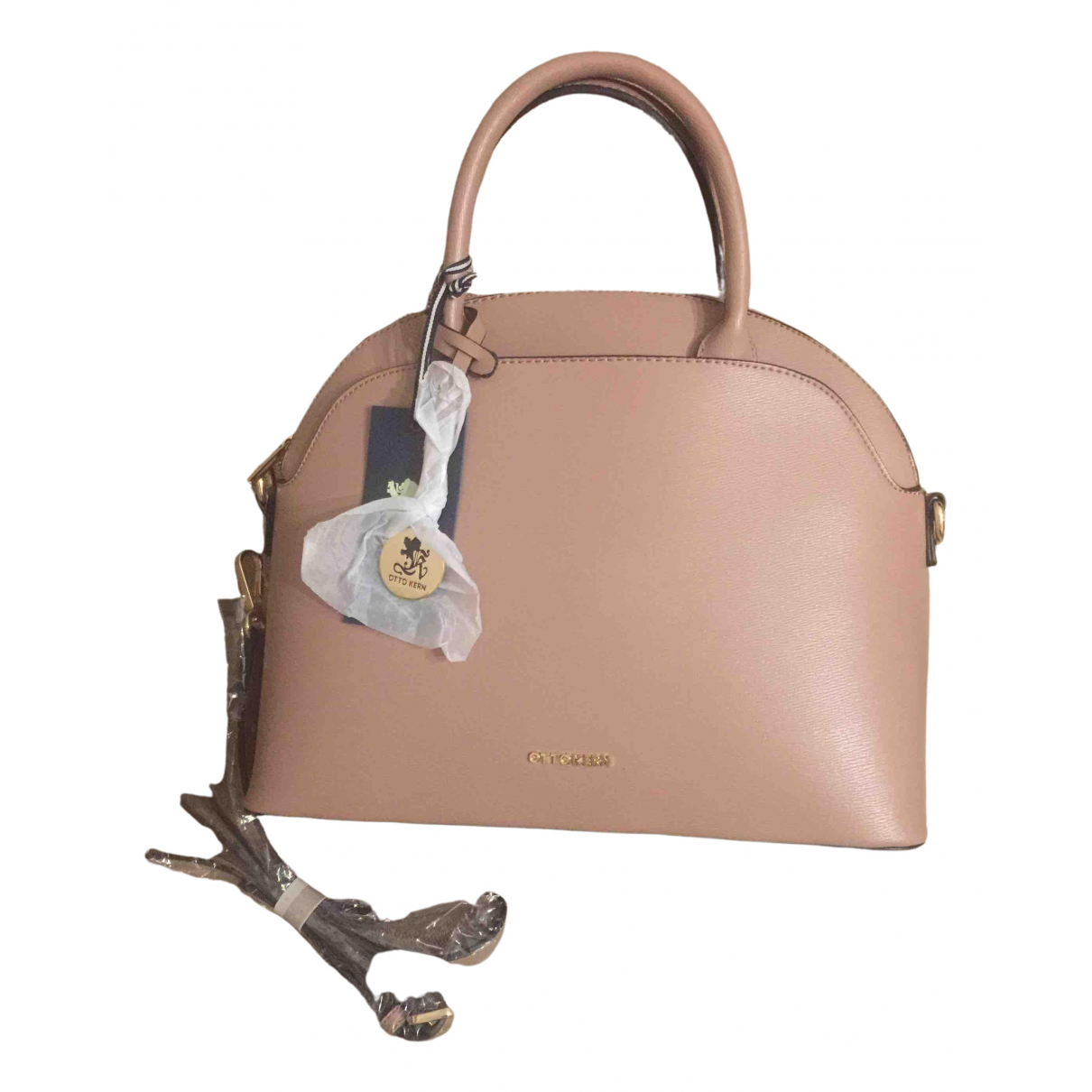Handbag Otto Kern Pink in Synthetic 